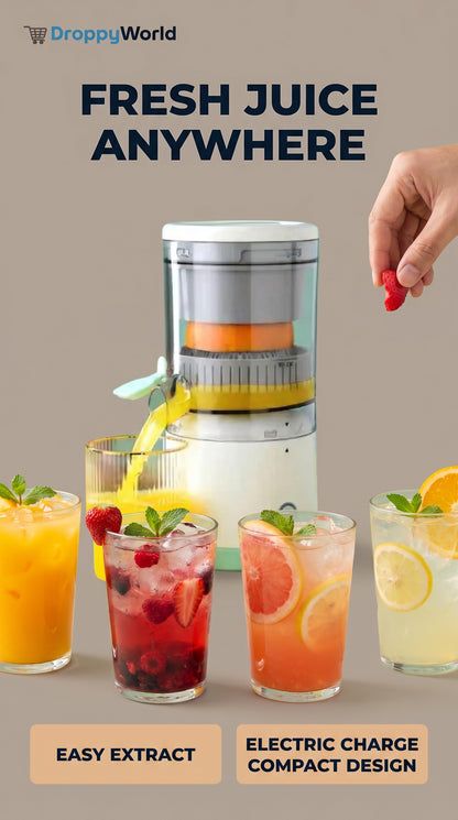 Electric Portable Juice Squeezer