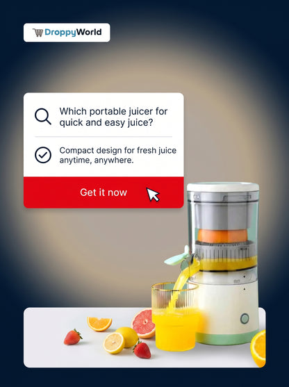 Electric Portable Juice Squeezer