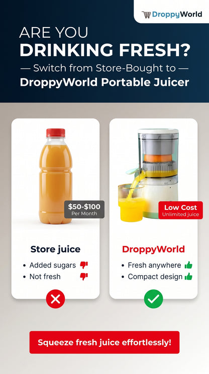 Electric Portable Juice Squeezer