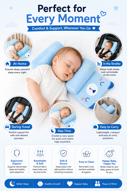 Baby Shaping Head Support Pillow