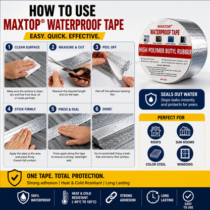 Aluminium Foil Waterproof Tape